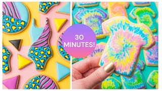 AMAZING Royal Icing Cookies | SWEETAMBS 30 Minute Cookie Decorating Video Compilation
