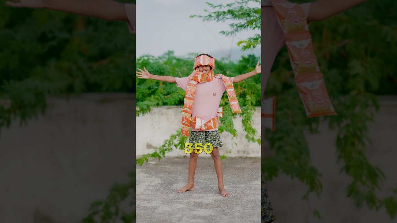 Bikaji Bhujia Family vs Small Packets 