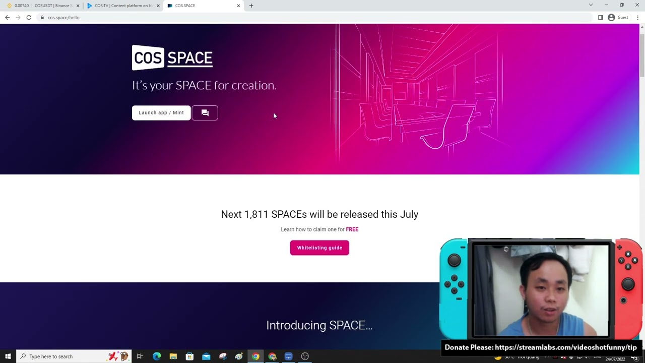 Cos Token Contentos Will Pump To 1 busd Soon Cryptocurrency News