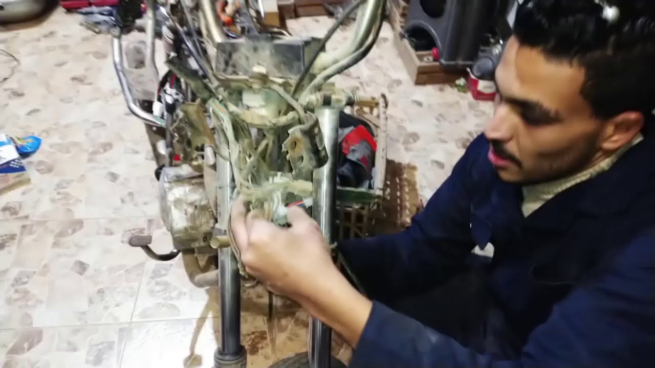 طريقة تغير ضفيرة الموتوسيكل وعيوب الدفيرة القديمة