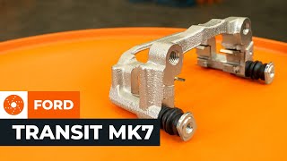 Ako vymeniť Kryt olejového filtra / Tesnenie FORD TRANSIT MK-7 Box - online zadarmo video
