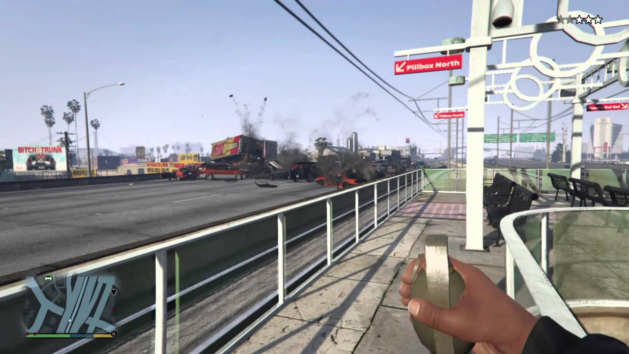 Traffic Jam + Grenade