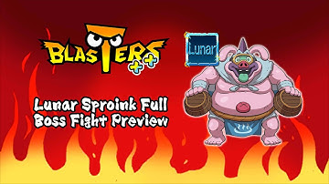 Yo-kai Watch Blasters Plus Plus : Lunar Sproink Full Boss Fight Preview !