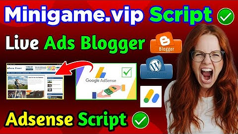 Minigame Latest Now Script 100%Working | show minigame vip ads on blogger | minigame vip Script