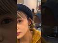 #表参道美容室 #インナーカラー #ヘアアレンジ#お団子アレンジ #ニット帽