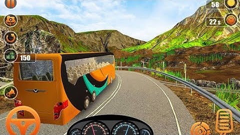 Universal Bus Simulator : City Coach Bus Simulator 3D Gameplay Part 4 - Harini Game Android Gameplay