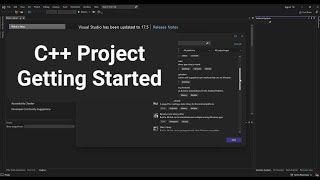 C++ Project in Visual Studio 2022 (Getting Started)