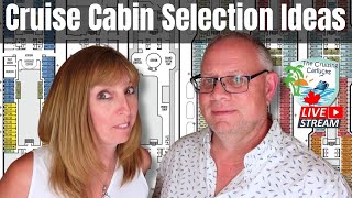 Tips and Tricks for Cruise Cabin Selection - Banter Onboard -  April 21, 2024