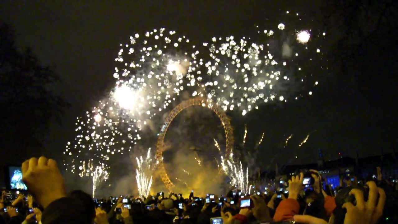 2012 New Year's Eve-London