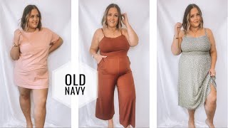 HUGE OLD NAVY HAUL | TRY ON | PLUS SIZE