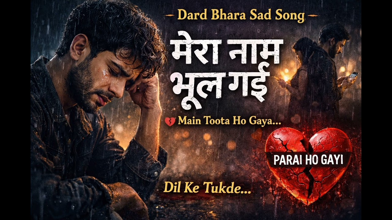 Mera Naam Bhool Gayi 💔 | Dard Bhara Sad Song | One Sided Love | AI Generated Hindi Sad Song 2026