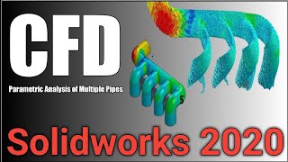CFD Parametric Study of Variable Diameter Pipes: A SolidWorks 2020 Tutorial
