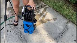 WHOLESUN Pressure Washer | Amazing Before & After | Electric Pressure Washer Convenient & Portable