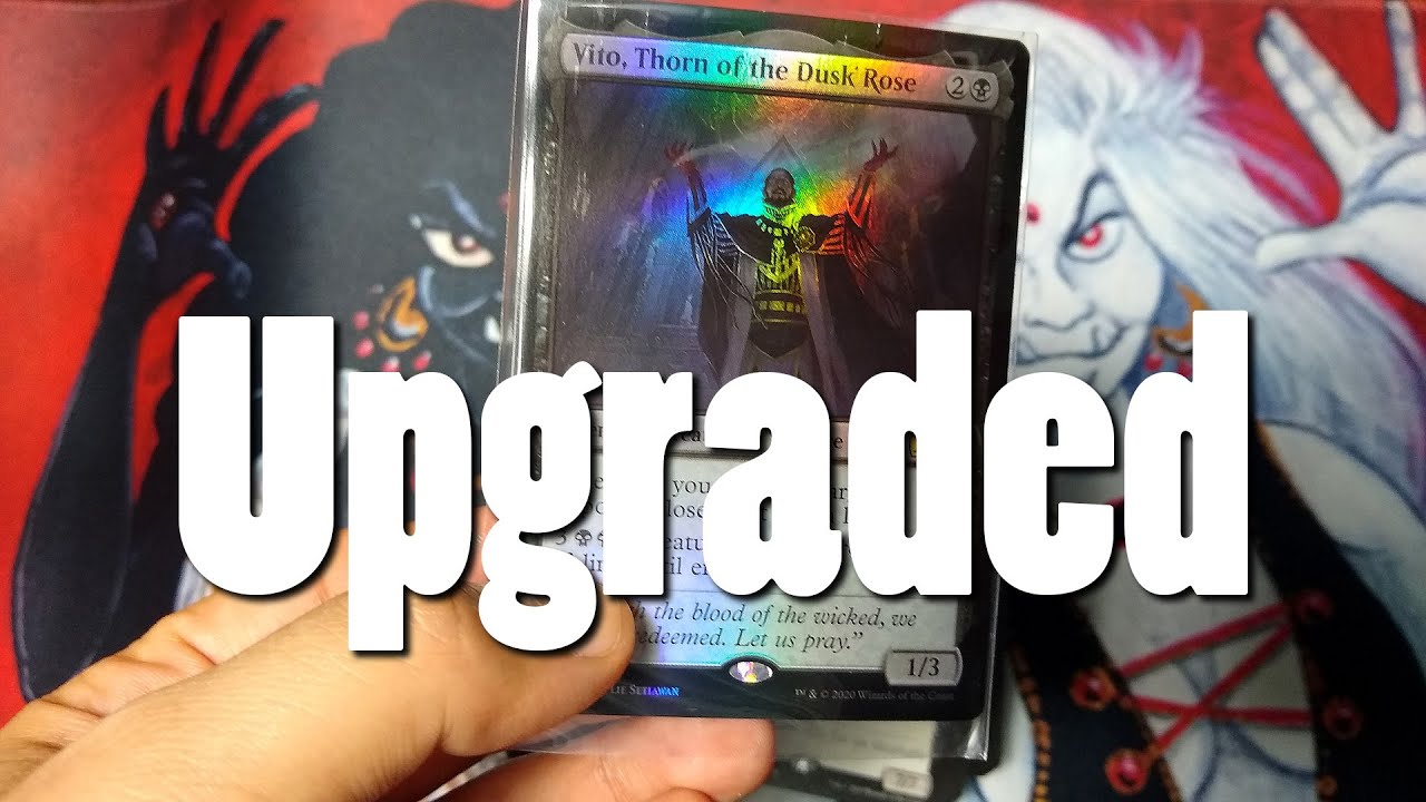 Vito, Thorn of the Dusk Rose Deck Tech MtG Arena Starter Kit Deck Upgrade Brawl EDH YouTube