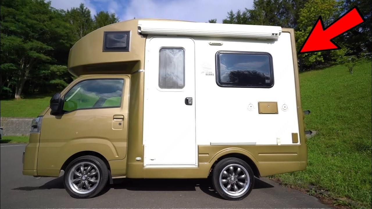 This 12-Foot Camper Sleeps 4 People - How Is That Even Possible?