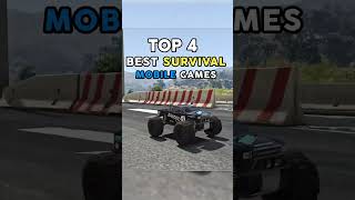 TOP BEST 4 SURVIVAL MOBILE GAMES 🤯
