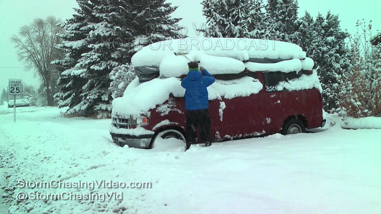 Kamas Utah Winter Storm BRoll YouTube