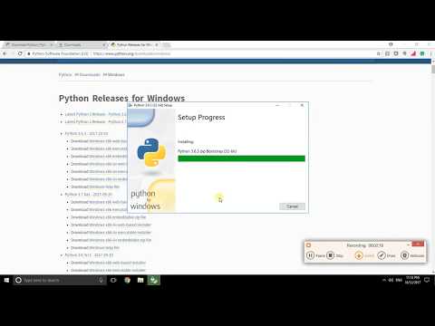 Python How to Install Python 3 on Windows 10