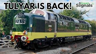 Deltic D9015 Tulyar returns after 30 years. With cab ride!