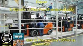 Qué es Planeación y Control de Producción ?
