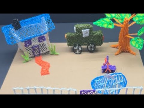 3D printing pen to create a home #5