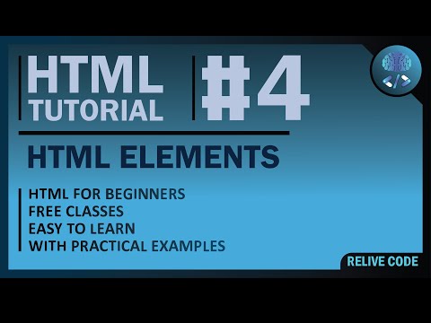 Lecture 4 - HTML Class for Beginners | HTML Elements | Web Design & Development