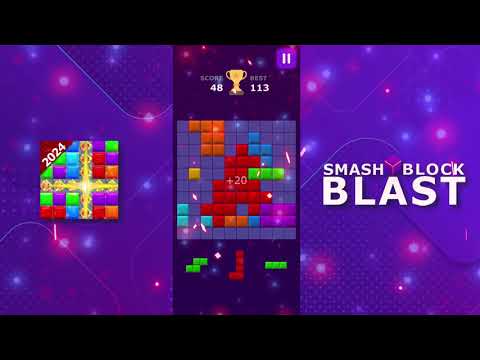 Block Smash Blast Puzzle Game - video from InvoGames