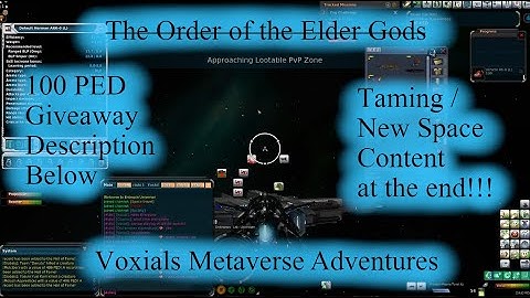 Entropia Universe Taming & Something New at the End of the Video!!! Voxials Metaverse Adventures