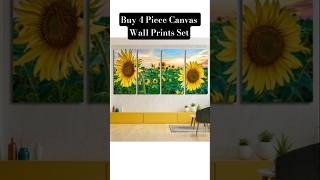 Mybudgetart com au I Buy 4 Piece Canvas Wall Prints Set I Art