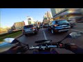 City ride pov  yamaha mt09 akrapovic  quickshifter 2k