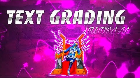 HOW TO MAKE GRADIENT IN PS toch || GLOWING TEXT PSCC || TEXT GRADIENT IN PSCC