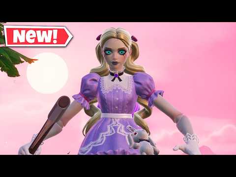 NEW DOLLIE Skin Gameplay In Fortnite!