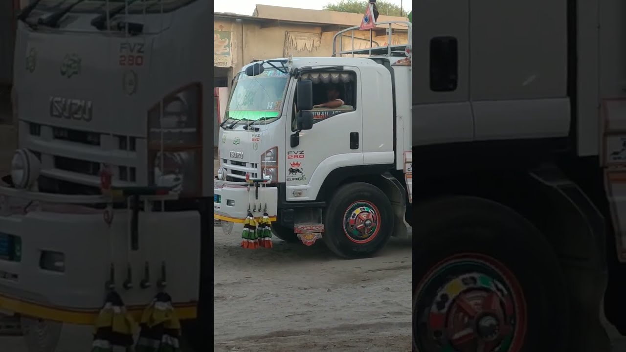 ISUZU Fvz 280 White Colour Look Fantastic