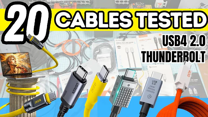 I Tested the BEST and WORST USB C Cables and Here's What Happened