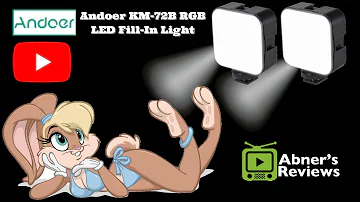 Andoer KM-72B RGB LED Fill In Light