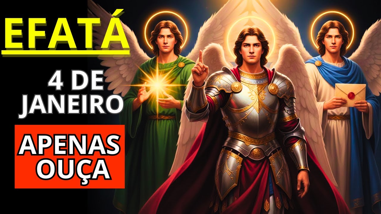 333 EFATÁ dos 3 Arcanjos São Miguel, Rafael e Gabriel! ATIVE CURA, DINHEIRO e PROTEÇÃO! Reze Comigo?