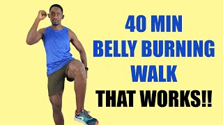 40Minute Belly Fat Burning INDOOR WALKING WORKOUT That Works360 Calories
