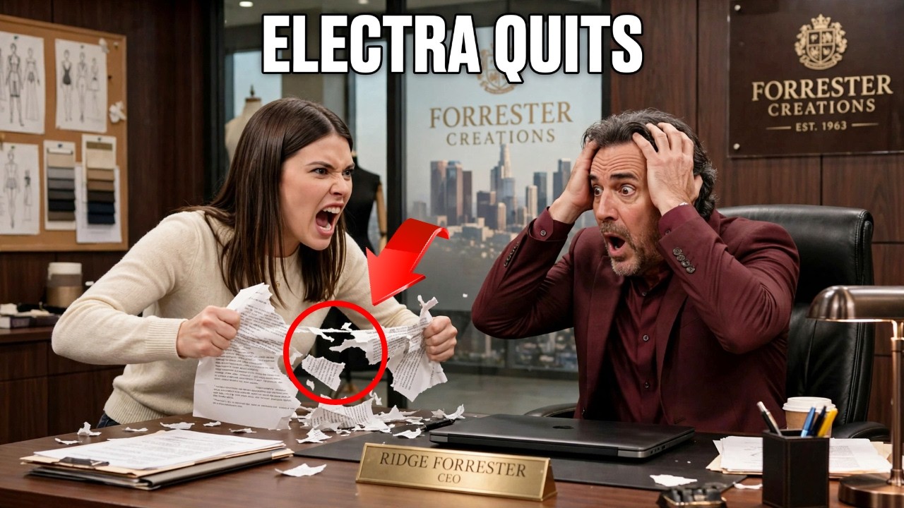 Electra told Ridge 7 PAINFUL WORDS before she left Forrester Creations forever B&B Spoilers