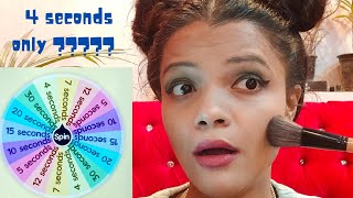 TIME PRESSURE makeup Challenge *HUGE MESS*😂