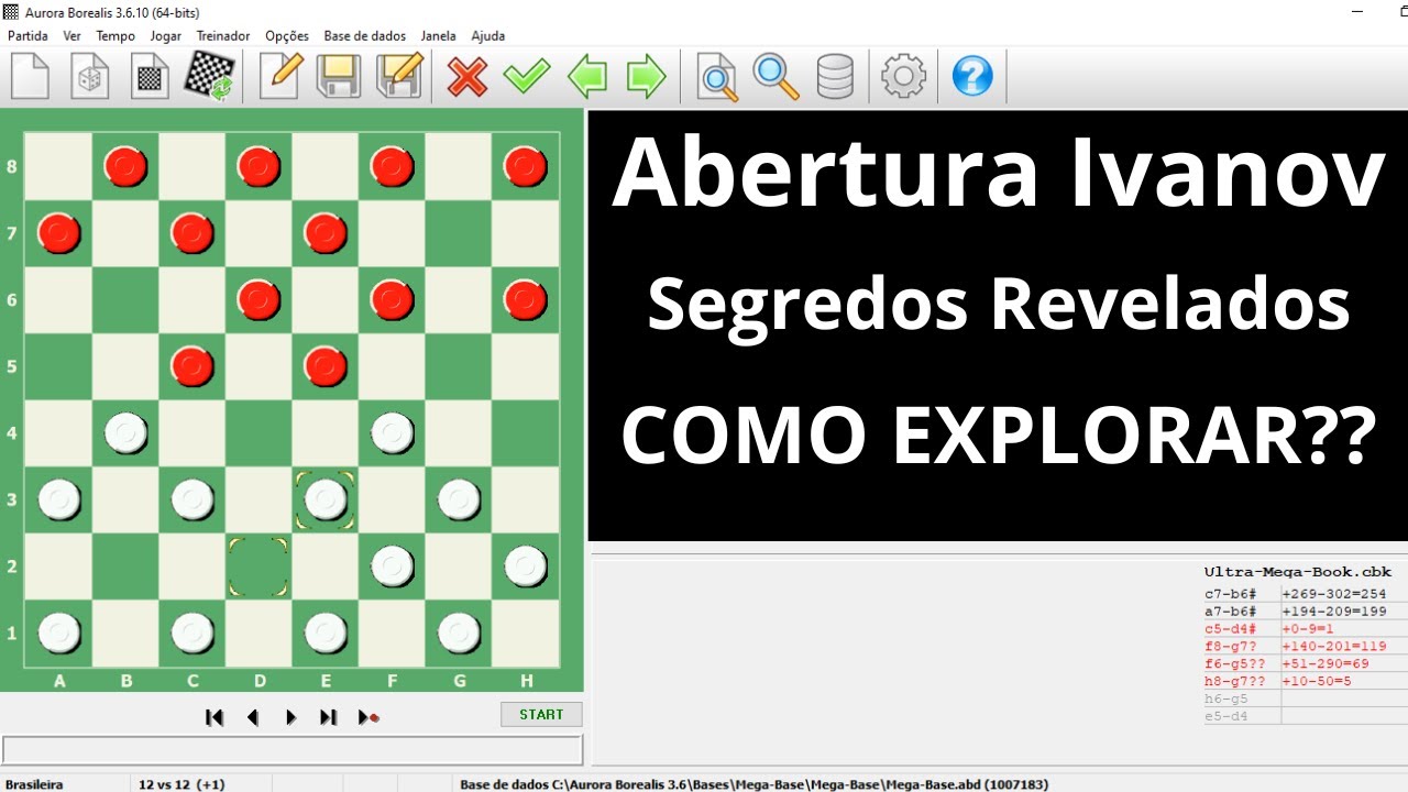 Segredos Revelados na Abertura Ivanov: Estratégia Jogo de Damas