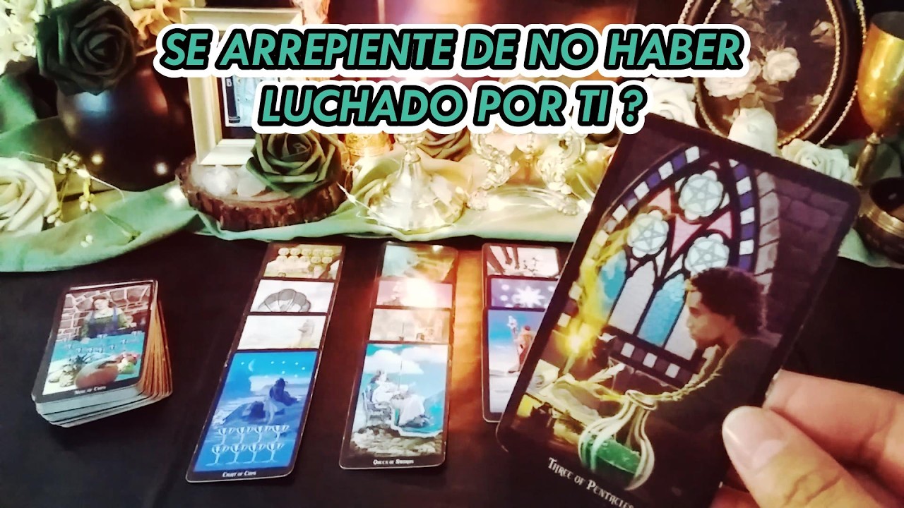✨️ SE ARREPIENTE DE NO HABER LUCHADO POR TI ? 🥺 💔 DESCÚBRELO AQUÍ 🔮 |ALMASGEMELAS/EX 💥 #tarot 