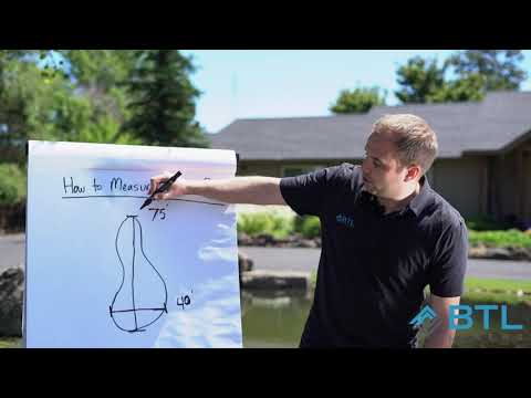 How to Measure Your Pond for a Liner