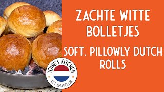 How to Make Witte Bolletjes: Soft Dutch White Bread Rolls screenshot 1