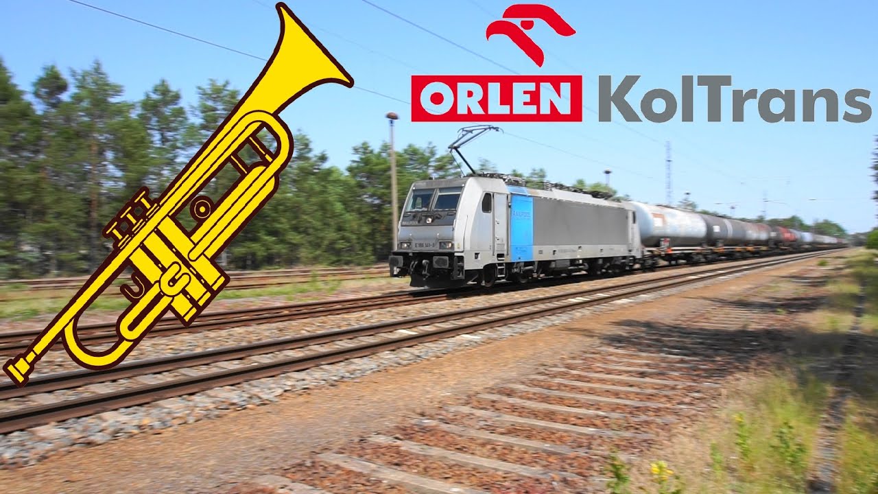 🎺E186 141 Railpool ORLEN! Der Crazy Lokführer ist wieder da, und gibt MAKRO vom feinsten 🎺