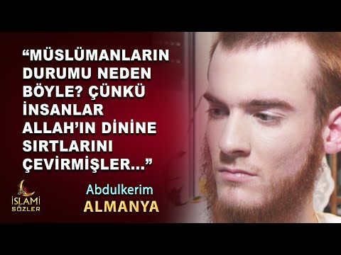 Müslüman olan Alman Abdulkerim : \