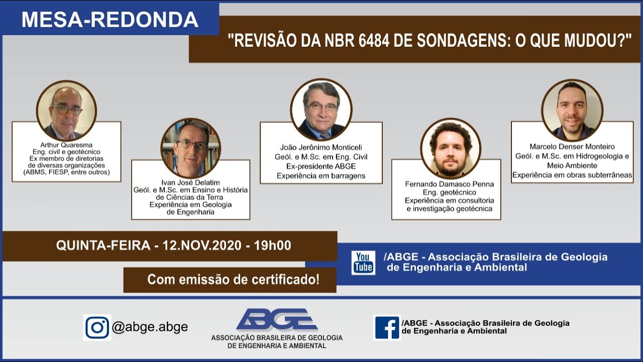 La revisión de la NBR 6484 de sondeos: ¿qué cambió? · video de Damasco Penna