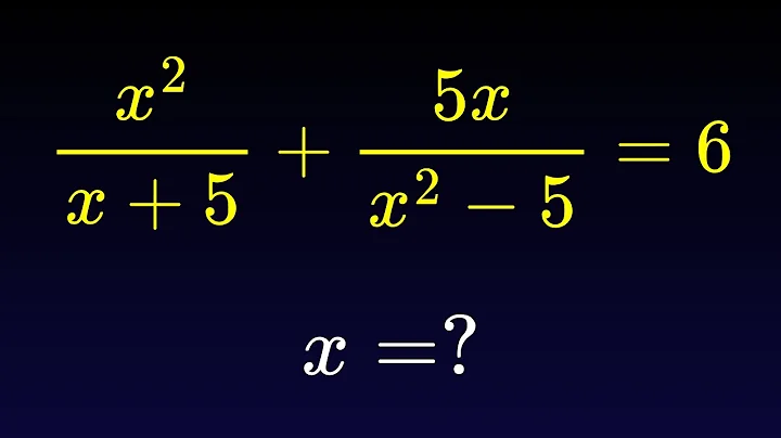 Norway Math Olympiad | A Nice Algebra Problem