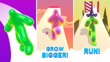 Blob Runner 3D 🏃🏻‍♀️😎🏃🏻‍♂️ Gameplay | Android, iOS | Mobile Game