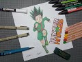 speed drawing gon ( hunter x hunter )