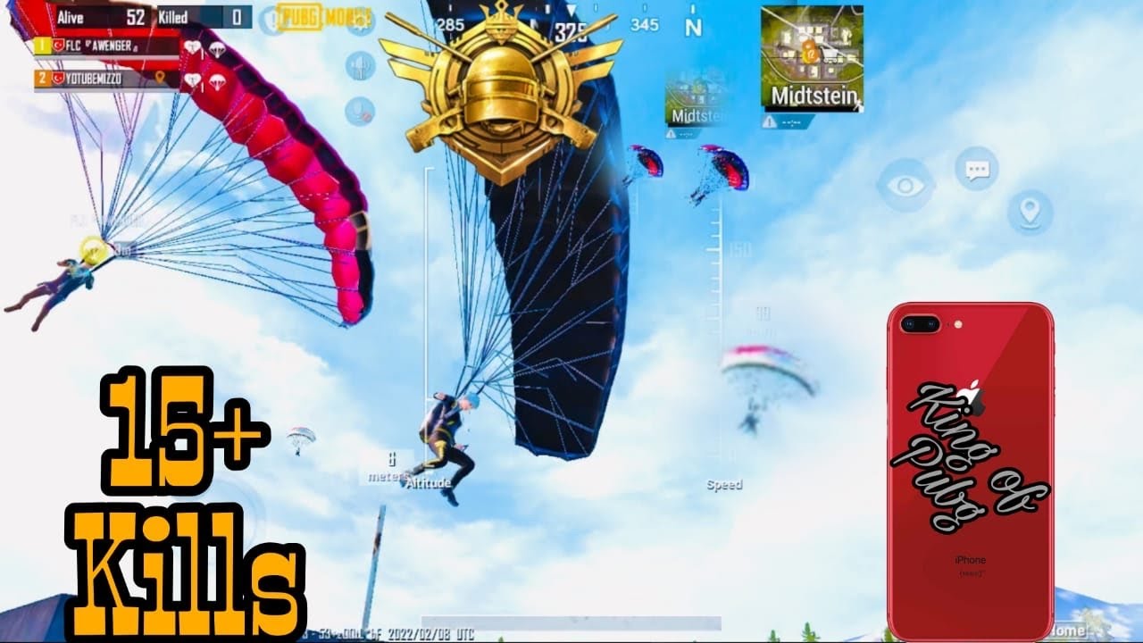 MOST RUSHED GAMEPLAY WITH BEST POWER IPHONE 8plus🔥 10dayschallenge 